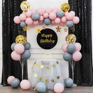 partydelight sparkly backdrop curtains decorations camera & photo logo