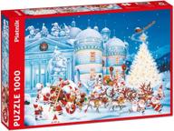 piatnik christmas factory puzzle jigsaw: a delightfully festive challenge! логотип