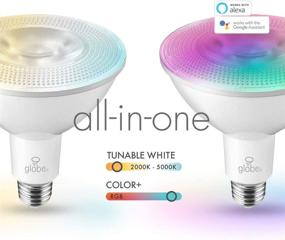 img 3 attached to 🌈 Enhanced Lighting Experience: Globe Electric Equivalent Multicolor Activated Solution