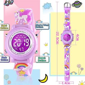 img 2 attached to 🎁 Dodosky Toys for 3-8 Year Old Girls: Kids Watch for Girls - Top Christmas Birthday Gifts