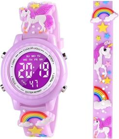 img 4 attached to 🎁 Dodosky Toys for 3-8 Year Old Girls: Kids Watch for Girls - Top Christmas Birthday Gifts