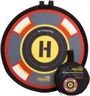 🛬 collapsible drone landing pad - flathat 16-inch (40cm) logo