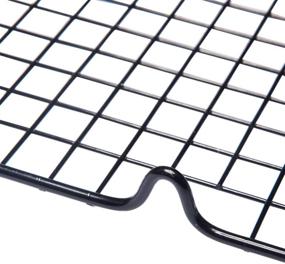 img 1 attached to 🔥 Tebery 4 Pack Cooling Racks Baking Rack - 16" x 10" - Efficient Cooling Solution for Bakers