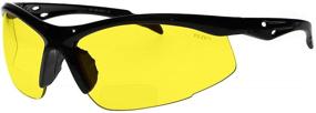 img 4 attached to 👓 Bifocal Safety Glasses SB 9000 Yellow: Ideal Occupational Health & Safety Products for Enhanced Protection