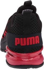 img 2 attached to PUMA Mens Axelion Sneaker Black High Men's Shoes