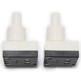 img 1 attached to 🔦 Koauto - Set of 2 Dome Lamp Switches for Crosstour, Accord, CR-V, Element, Odyssey, and Pilot - New