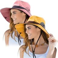 🌞 stay stylish and protected with our foldable mesh wide brim beach fishing cap for women - uv protection included! логотип