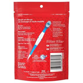 img 3 attached to 24 Pack of 4 Colgate Max Fresh Wisp Mini Travel Toothbrushes, Peppermint Flavored