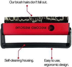 img 3 attached to 🔄 Vinyl Record Cleaning Brush - Ultimate Record Cleaner for Record Rescue