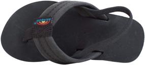img 2 attached to 👦 Kids' Single Layer Premier Leather Sandals by Rainbow Sandals - Available in Kids Sizes