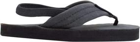 img 1 attached to 👦 Kids' Single Layer Premier Leather Sandals by Rainbow Sandals - Available in Kids Sizes