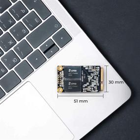 img 1 attached to 💾 LEVEN mSATA SSD 1TB 3D NAND TLC SATA III 6 Gb/s - High-Performance Internal Solid State Drive for Desktop PC Laptop - Compact Size (30x50.9mm) - Reliable and Fast (JMS600-1TB)