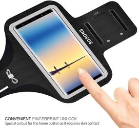 img 3 attached to Armband SOSONS Resistant Smartphones Extension Cell Phones & Accessories