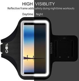 img 2 attached to Armband SOSONS Resistant Smartphones Extension Cell Phones & Accessories