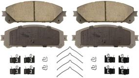 img 4 attached to 🔥 Тормозные колодки с керамическими дисковыми накладками Wagner ThermoQuiet QC1324 - оптимизированы для лучшей производительности