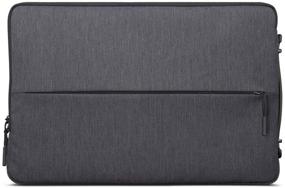 img 4 attached to 💻 Чехол для ноутбука Lenovo Urban: водонепроницаемый чехол для ноутбука с подкладкой, отделениями для аксессуаров и усиленными углами.
