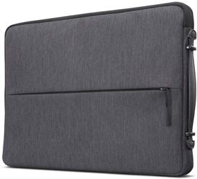 img 3 attached to 💻 Lenovo Urban Laptop Sleeve: Water-Resistant Notebook Case with Padded Compartments, Accessory Storage & Reinforced Corners