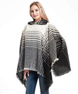 hoodied blanket knitted oversized dp4 02black логотип