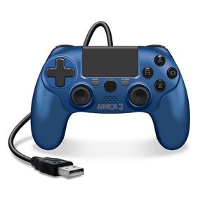 img 2 attached to Armor3 Wired Game Controller PS4 Blue