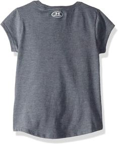 img 1 attached to Under Armour Little Wordmark Sleeve Girls' Clothing and Active