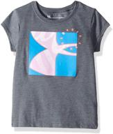 under armour little wordmark sleeve girls' clothing and active logo