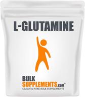 💪 bulksupplements.com порошок l-глутаминового всаа - глутаминовая добавка, 1 килограмм (2.2 фунтов) логотип