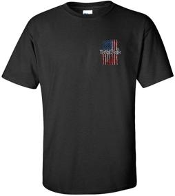 img 3 attached to Defending Freedom Collection American T Shirt Black XXXL