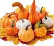 thanksgiving artificial pumpkins halloween decorations logo