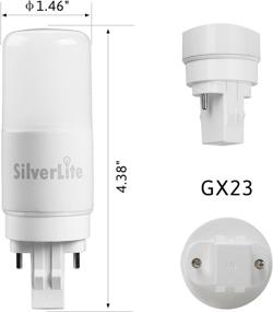 img 3 attached to 💡 13W LED Stick PL Bulb GX23 2 CFL Ballast UL Classified - Silverlite CFL Equivalent