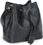 женская сумка-хобо: стильная кожаная плечевая сумка для свиданий, работы и шопинга. логотип