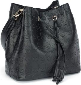 img 4 attached to Женская сумка-хобо: стильная кожаная плечевая сумка для свиданий, работы и шопинга.
