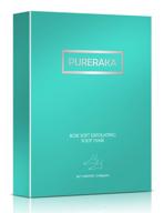 🌹 pureraka foot peel mask 2 pairs - say goodbye to calluses and dead skin cells, transform your feet into baby softness, restore rough heels, achieve silky soft feet, premium exfoliating foot mask for women or men (rose) logo