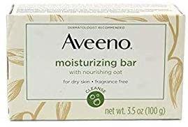 img 3 attached to 🧼 Aveeno Gentle Moisturizing Bar Facial Cleanser - Nourishing Oat for Dry Skin, Fragrance-Free, Dye-Free, Soap-Free - Pack of 4, 3.5 oz