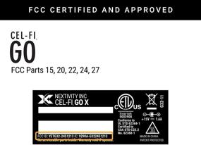 img 1 attached to 📶 Cel-Fi GO X: 100 дБ усилитель сигнала мобильного телефона для домов и офисов | Verizon, AT&T, T-Mobile | Полный комплект антенн.