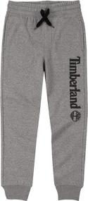 img 2 attached to 👖 Timberland Fleece Jogger Sweatpants Heather - Boy's Clothing for Ultimate Comfort