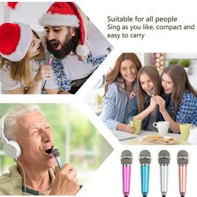 img 2 attached to Microphone Portable Karaoke Notebook Smartphones