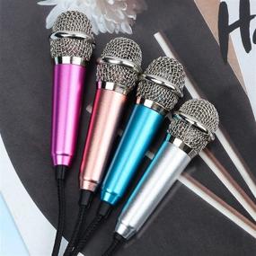 img 1 attached to Microphone Portable Karaoke Notebook Smartphones