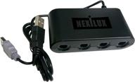 optimized gamecube controller adapter for wii u, pc, and switch - nexilux logo