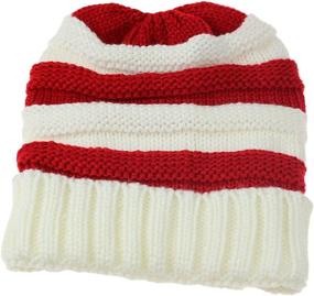 img 3 attached to SVEN HOME Soft Knit Slouchy Beanies for Winter - Warm Unisex Cap, Thick Men's & Women's Hat