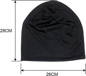 img 1 attached to Ultra-Comfortable ICSTH Unisex Sleep Hat: Soft Cotton Beanie for Street Dancers and Watch Hat Lovers