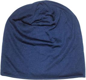 img 2 attached to Ultra-Comfortable ICSTH Unisex Sleep Hat: Soft Cotton Beanie for Street Dancers and Watch Hat Lovers