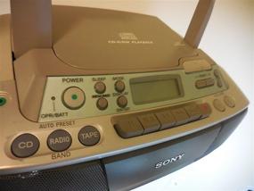 img 4 attached to 📻 Sony CFDS01 Silver CD Radio Cassette Recorder - The Ultimate Music Companion