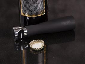 img 3 attached to BUILT NY Curve Bottle Opener, Black: Sleek and Stylish Opener for all Beverages