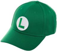 🧢 luigi super mario bros green baseball cap for enhanced seo logo