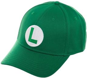 img 2 attached to 🧢 Зеленая бейсбольная кепка Luigi Super Mario Bros для улучшения SEO