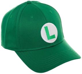 img 1 attached to 🧢 Зеленая бейсбольная кепка Luigi Super Mario Bros для улучшения SEO