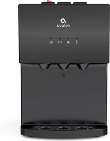 img 4 attached to 🚰 Avalon A12BLK: Stylish and Convenient Bottleless Water Cooler in Black Stainless Steel