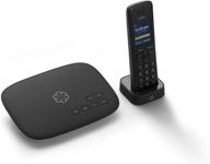📞 ooma telo voip: free internet home phone service with hd3 handset. budget-friendly landline alternative. enjoy unlimited nationwide calling and low international rates. includes answering machine and robocall blocking option. logo