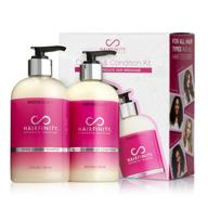 hairfinity cleanse condition kit conditioner logo