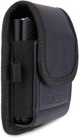 img 1 attached to 📱 BELTRON Leather Pouch for Motorola RAZR (2019), Motorola RAZR 5G, Galaxy Z Flip (F700), Galaxy Z Flip 5G (F707), Galaxy Z Flip 3 (F711) - Enhanced Belt Loop, Strong Metal Belt Clip, and Dual Magnet Closure